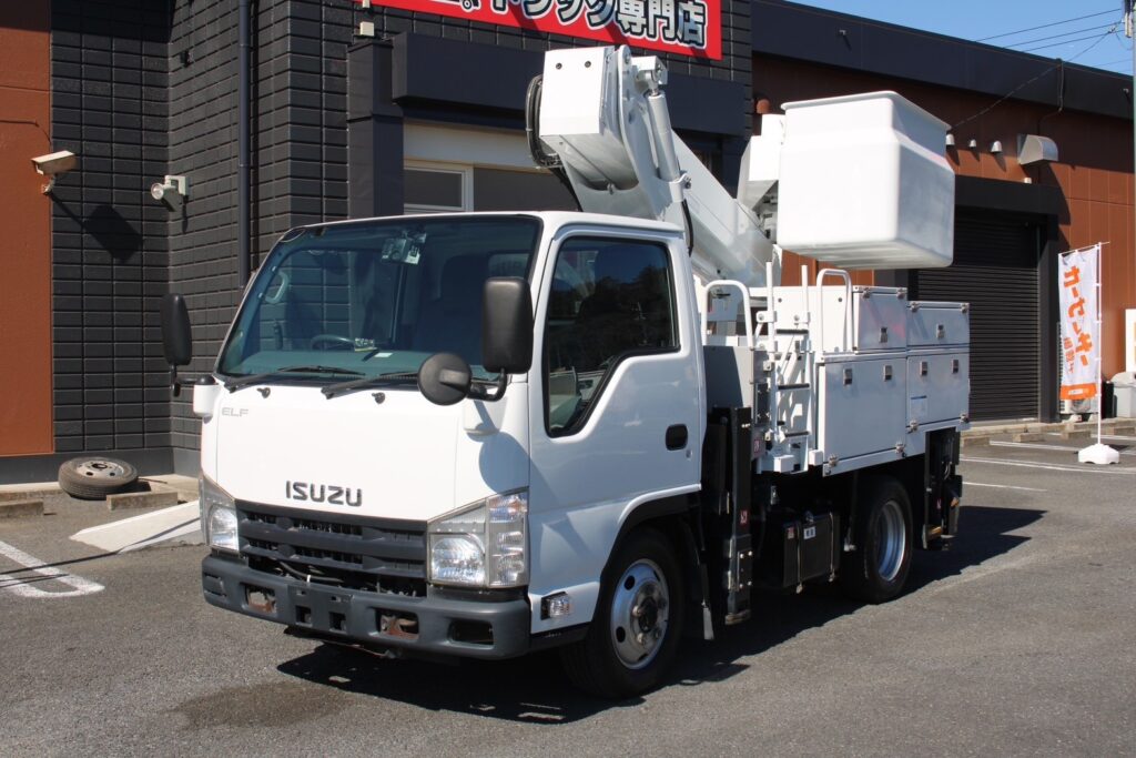 いすゞ エルフ 高所作業車