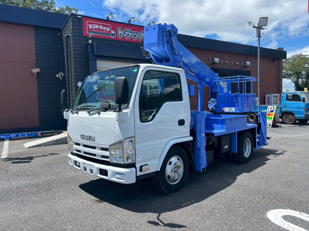 いすゞ エルフ 高所作業車