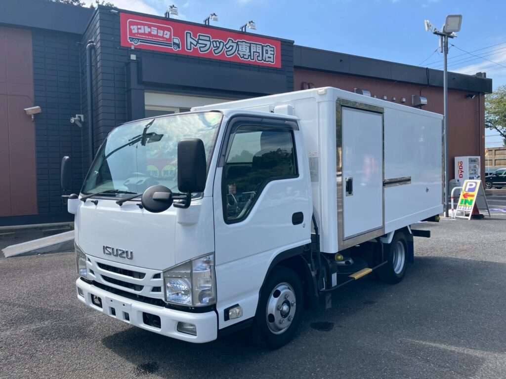 いすゞ エルフ 冷凍冷蔵車