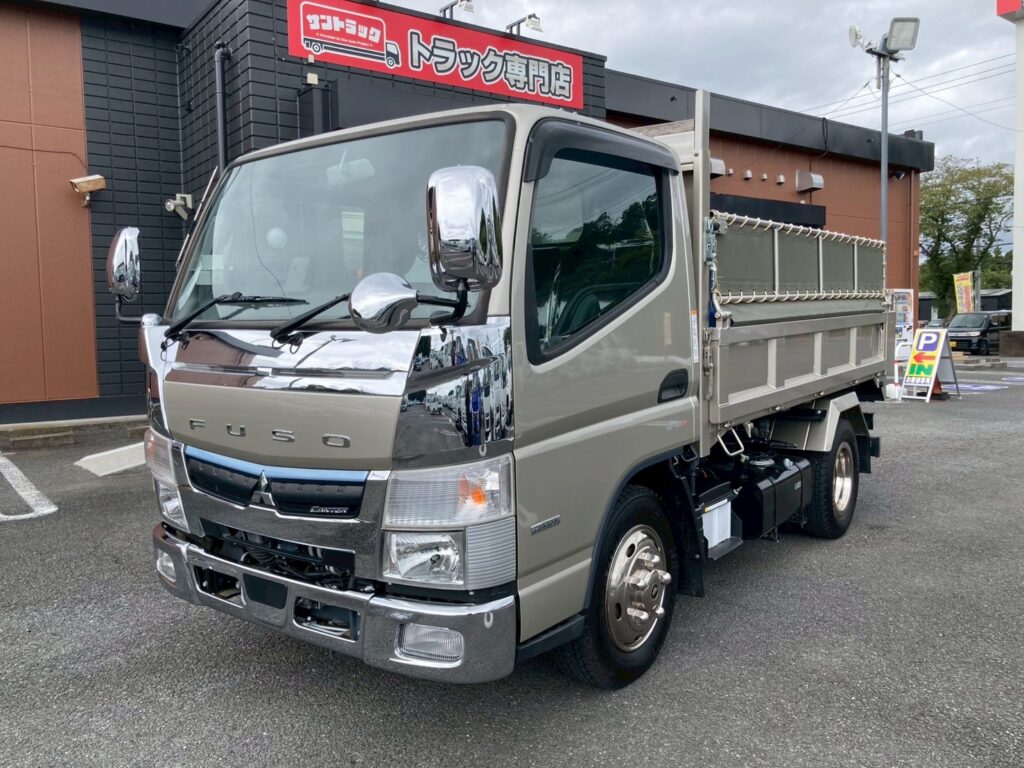 三菱 キャンター ローダーダンプ