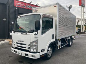 いすゞ エルフ  アルミバン