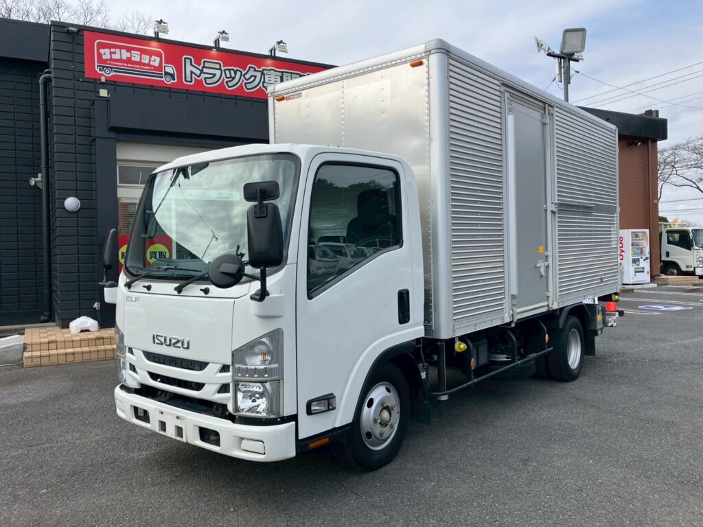 いすゞ エルフ アルミバン