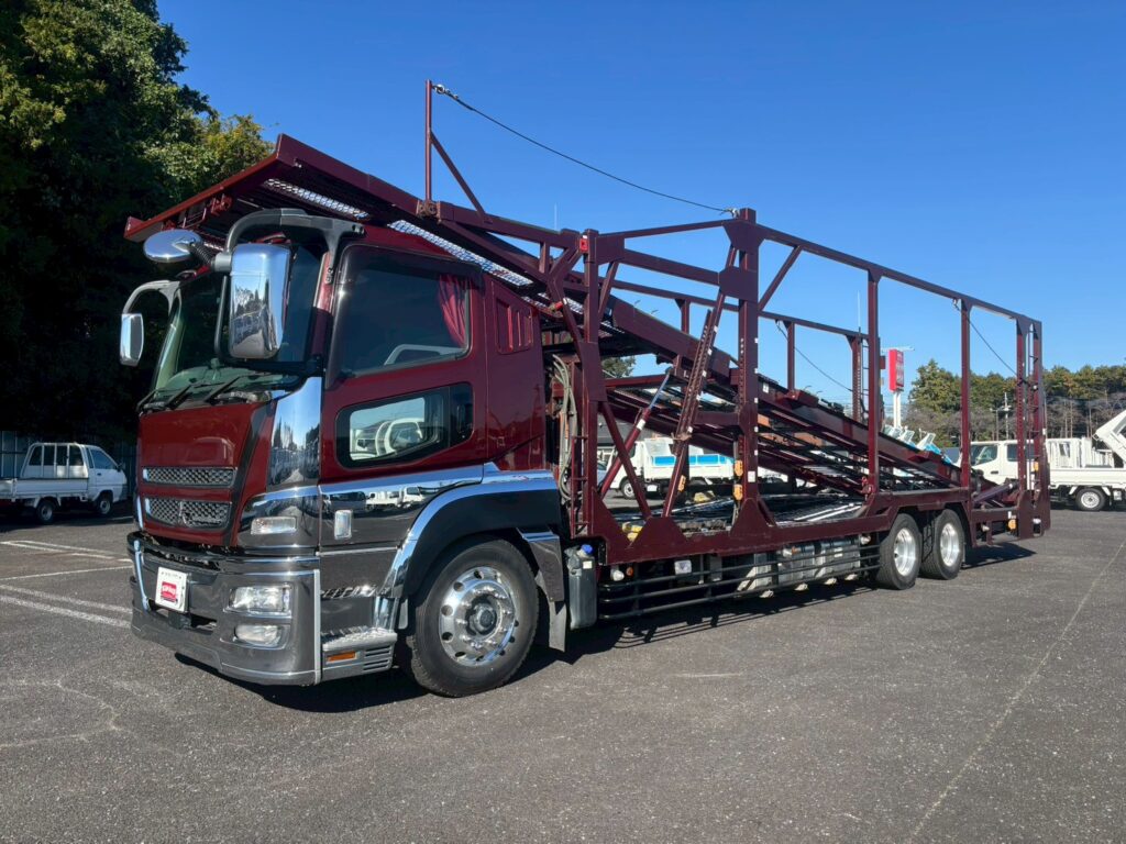 三菱 スーパーグレート 積載車